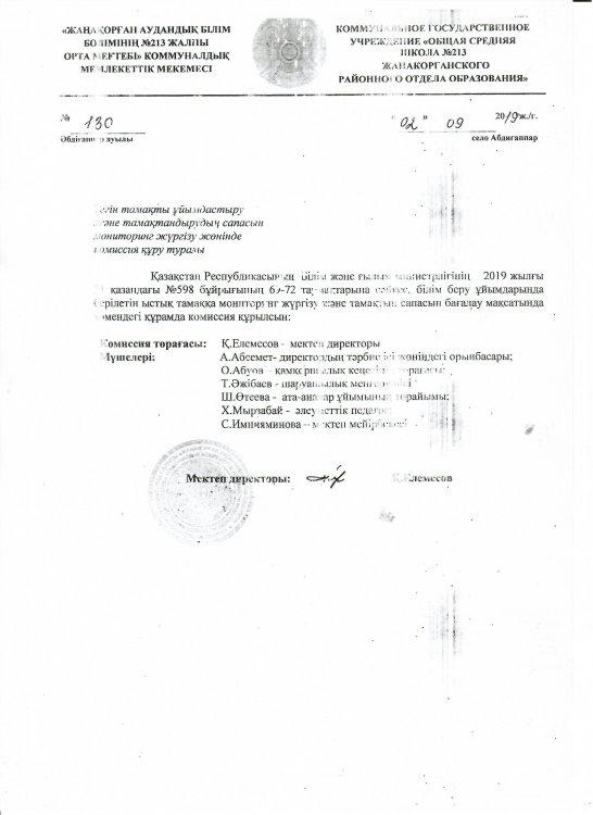 Ыстық тамақ құжаттары
